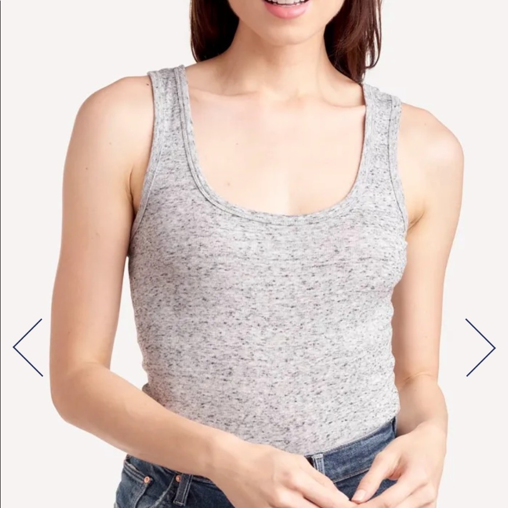 Splendid Grey 1x1 tank top